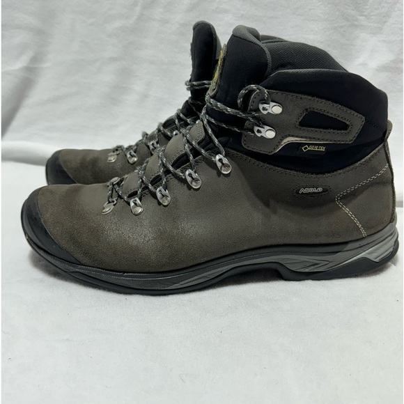 Asolo Thyrus GV Gore-Tex GTX Hiking Boots - Men’s Size 11.5 Dark Gray/Black - Picture 6 of 15